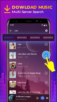 Music Player android App screenshot 2